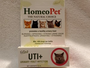 homeopet feline uti  cat supplement