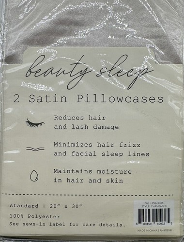 Funda de almohada de seda para cabello y piel, fundas de almohada tamaño estándar nueva en caja - Imagen 2 de 4