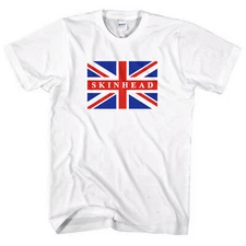 Skinhead Union Jack T Shirt Men Women Kids England This is Fancy Dress MOD L262