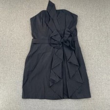 Women's Daisy Little Black Dress Evening Wear Elegant Party Dress 3D Bow Detail.