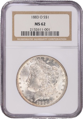 1912年 リオ・グランデの風景！PCGS MS62 シルバー希少！ 1883-O MORGAN SILVER DOLLAR S#1 NGC MS 62 Certified Coin | eBay