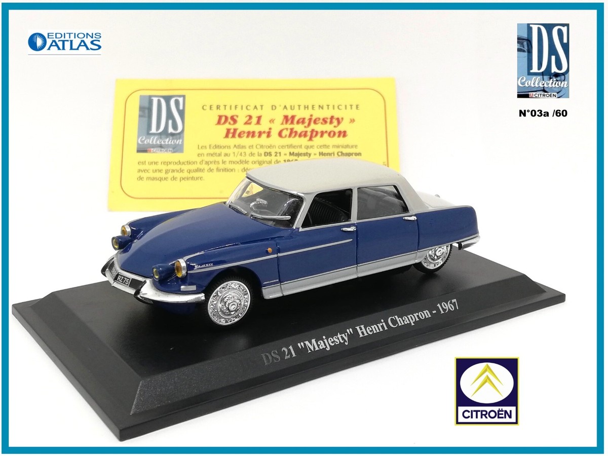 ミニカー HECO MODELES CITROEN DS Chapron Majesty ⭐️CITROEN DS 21 MAJESTY HENRI CHAPRON 1967 - NOREV Atlas