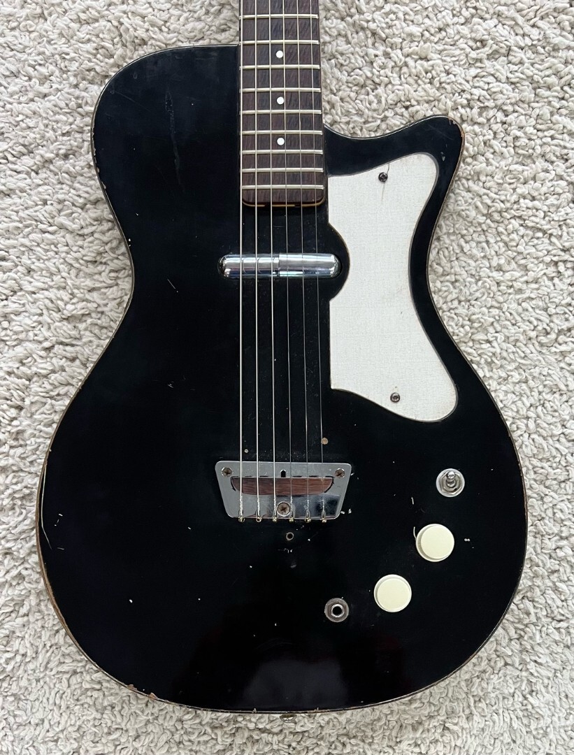 Vintage Silvertone U-1 Electric Guitar with Lipstick Pickup