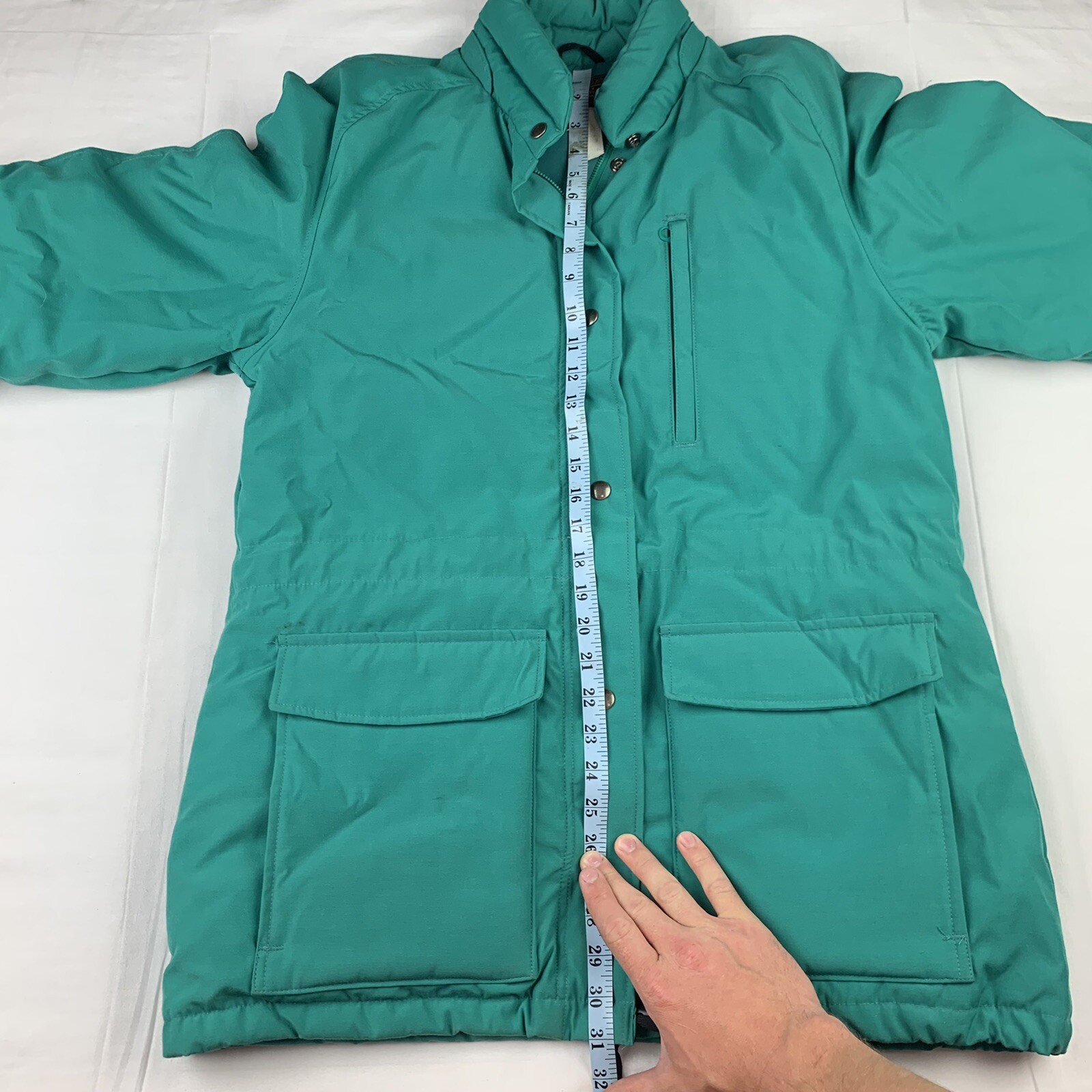 Vintage Eddie Bauer Goose Down Jacket Adult Medium Te… Gem