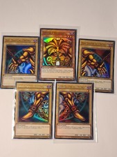 EXODIA  FULL SET  YGLD  2015  YUGIOH  ULTRA RARE  FRENCH  NM  2605