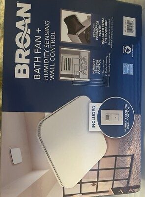 #ad Broan Ultra Quiet Humidity Sensing Bath Ventilation Fan with LED Light $89.00