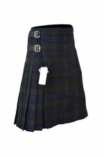 Scottish Black Watch Kilt Men's 5 Yard Casual Tartan Kilt Highland Dress Kilt
