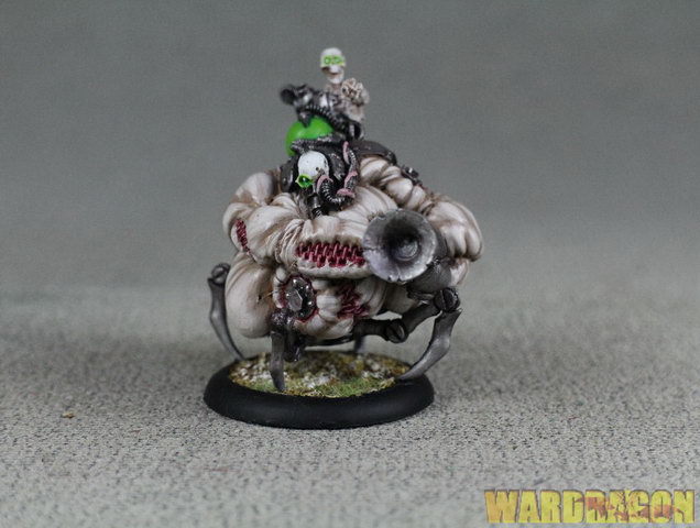 40mm Warmachine WDS painted Cryx Bloat Thrall Overseer Mobius a15