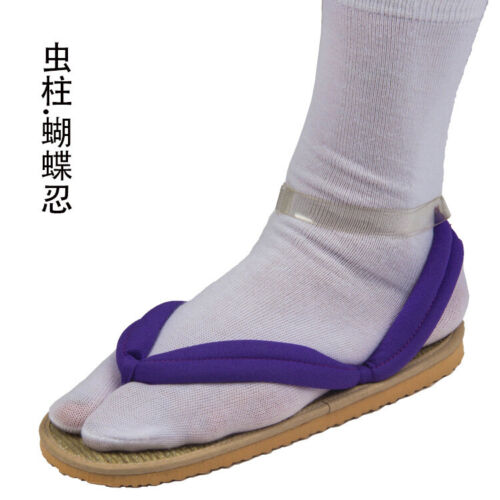 Cospla Demon Slayer Kimetsu no Yaiba Kamado Tanjiron Schuhe Geta Clogs Hausschuhe - Bild 2 von 12
