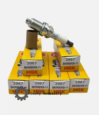 6Pcs Spark Plug-Standard NGK BKR5EKB-11 3967