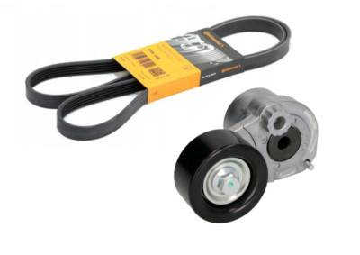 Keilrippenriemen 5PK1546 + Riemenspanner für OPEL SUZUKI CHEVROLET - Klimaanlage