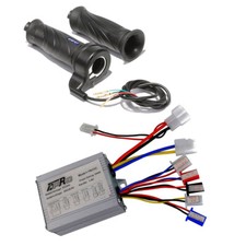 24V 500W Electric Scooter Brush Speed Controller Throttle Grip for E-bike Dirt