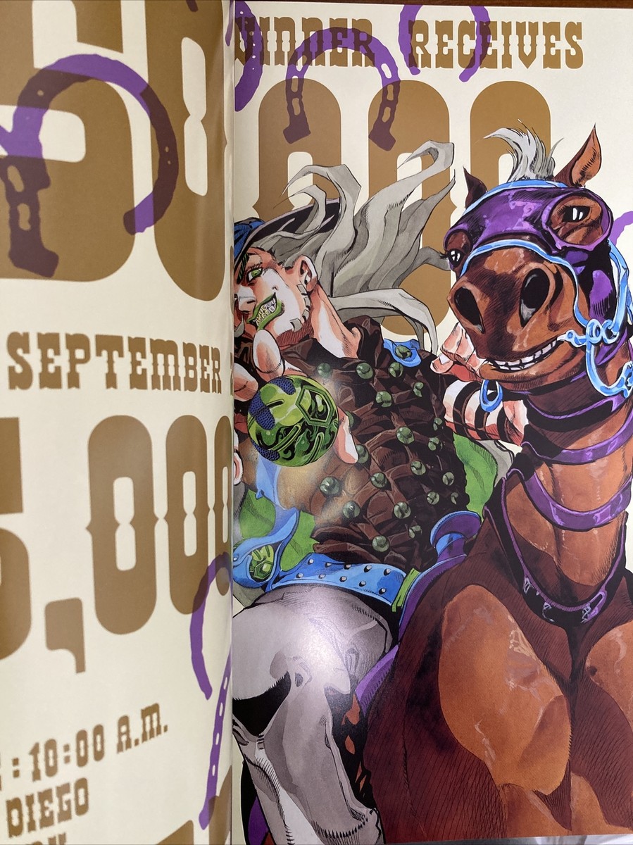 JOJOVELLER Hirohiko Araki Art Book Illustration | eBay