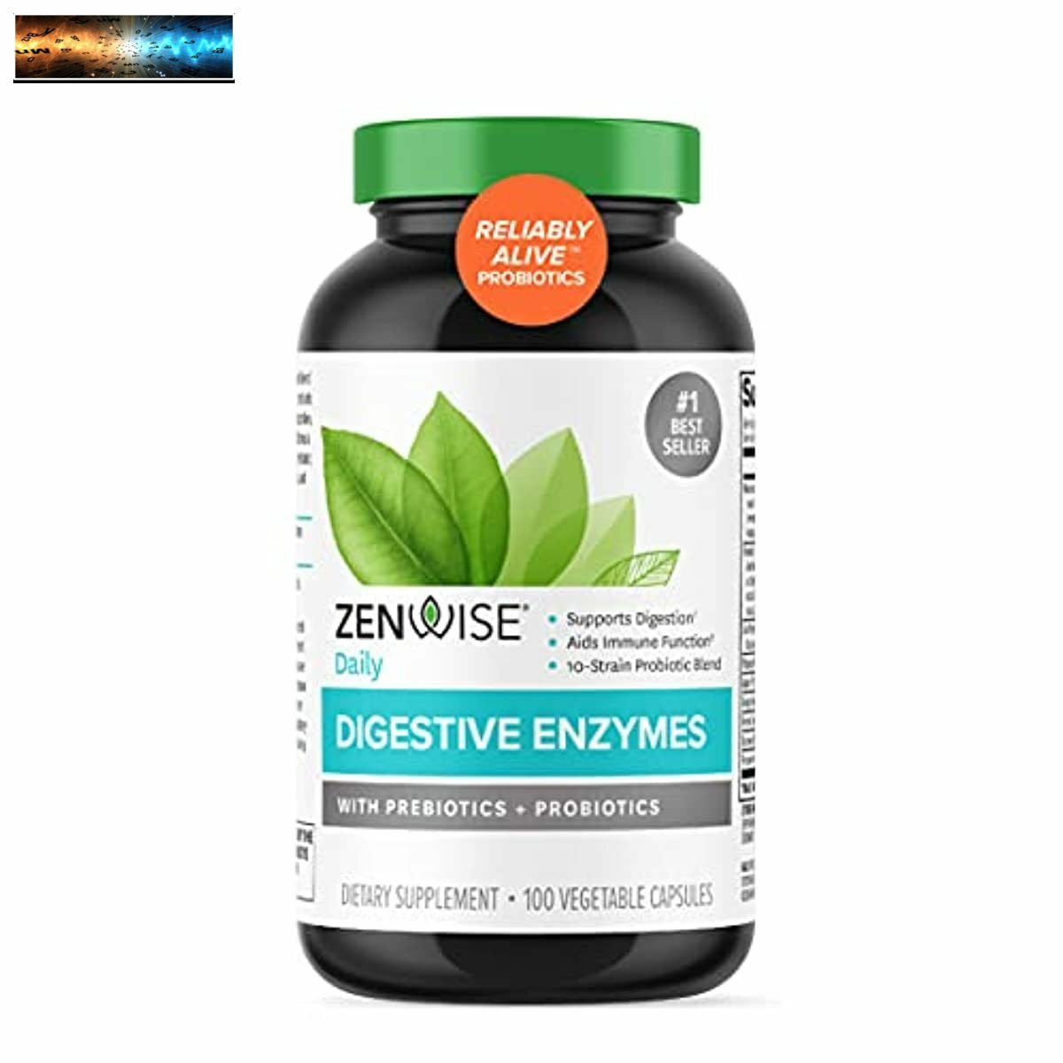 Zenwise Health Digestive Enzymes Plus Prebiotics & Probiotics