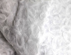Lace fabric floral design 2 yard x 47" Vintage Net on Net white, Wedding,costum