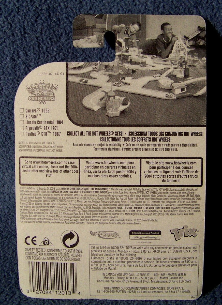 Hot Wheels – Cereal Crunchers – Trix – 64 Lincoln Continental