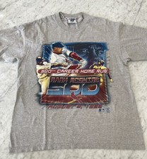 Vintage St Louis Cardinals Mark McGwire 1999 Home Run Baseball T-Shirt Medium