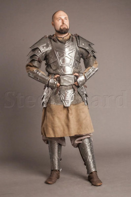 Dwarf Dwarveni Steel Knight Armor Suit Full Body Armor With Cuirass,Pauldrons