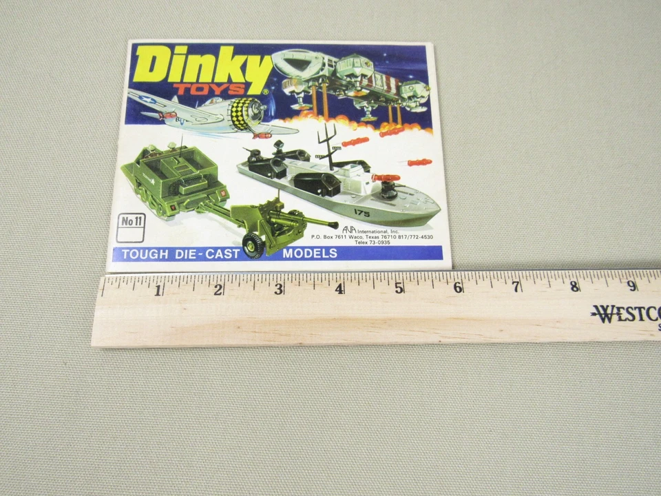 Dinky Toy Catalog No. 11 1975 w/ Intact Order Form Excellent Condition Die Cast - Image 2 of 4