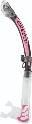 Cressi Alpha Ultra Dry Snorkel / Multiple Colors Available / Prompt Safe Ship