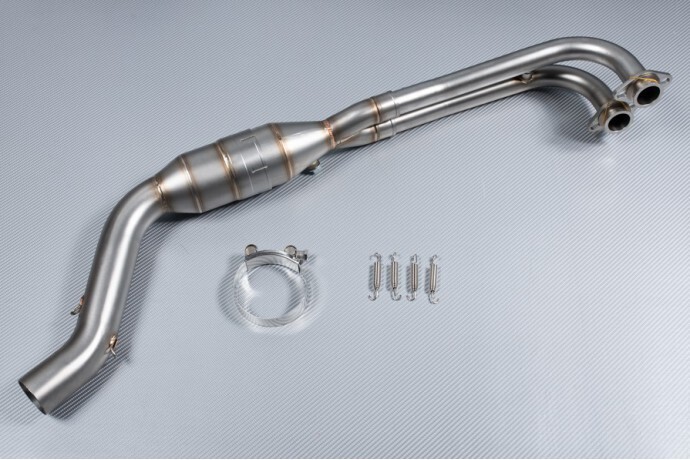 Ligne d'échappement 51mm inox pour Yamaha TMAX 560 et Tech Max SJ18 2020-2021