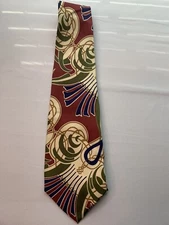 man’s necktie Talbo studio Mark Shale 100% silk made in the USA