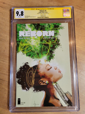 Reborn #1 CGC 9.8 Image Comics 2016 Variant Cover D - Signed by Greg Capullo