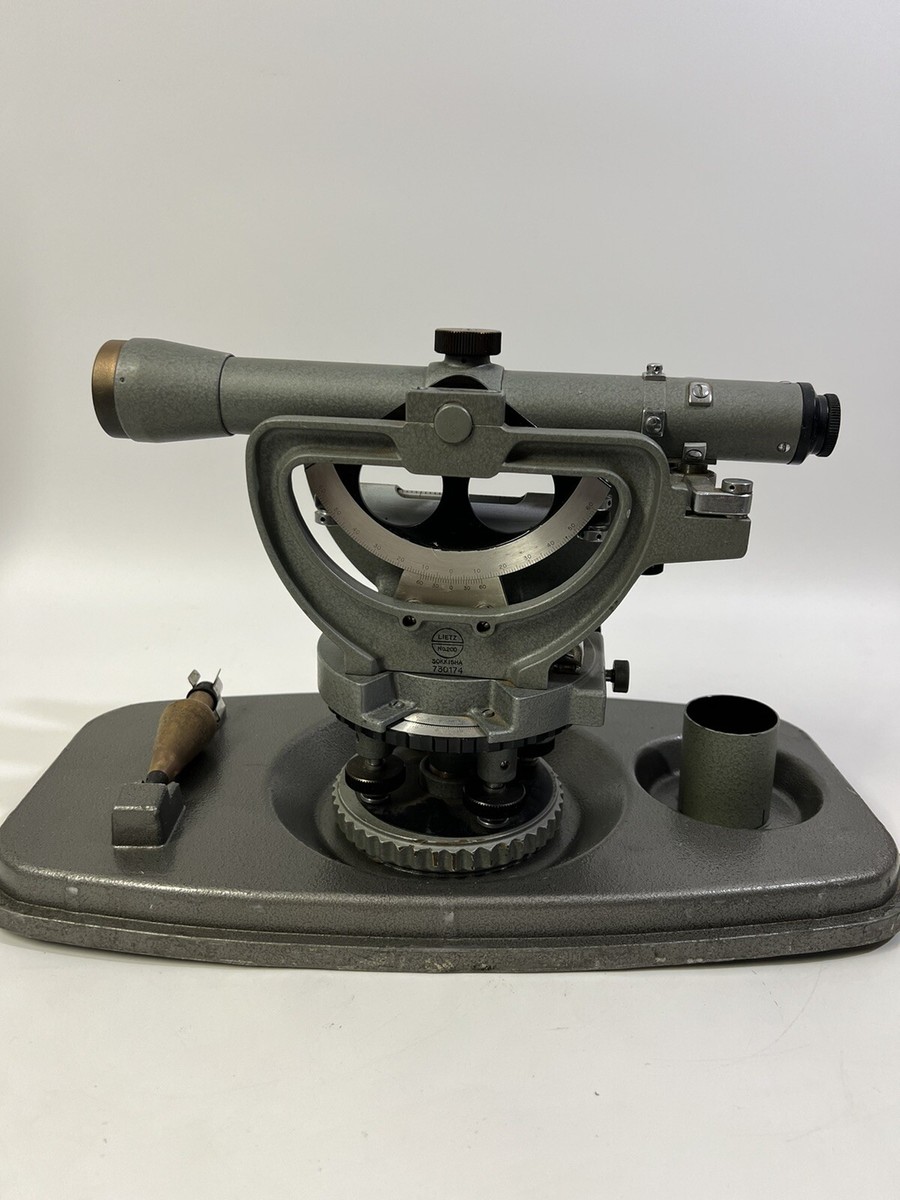 VINTAGE Leitz Model 200 Surveying Telescope Level : Excellent