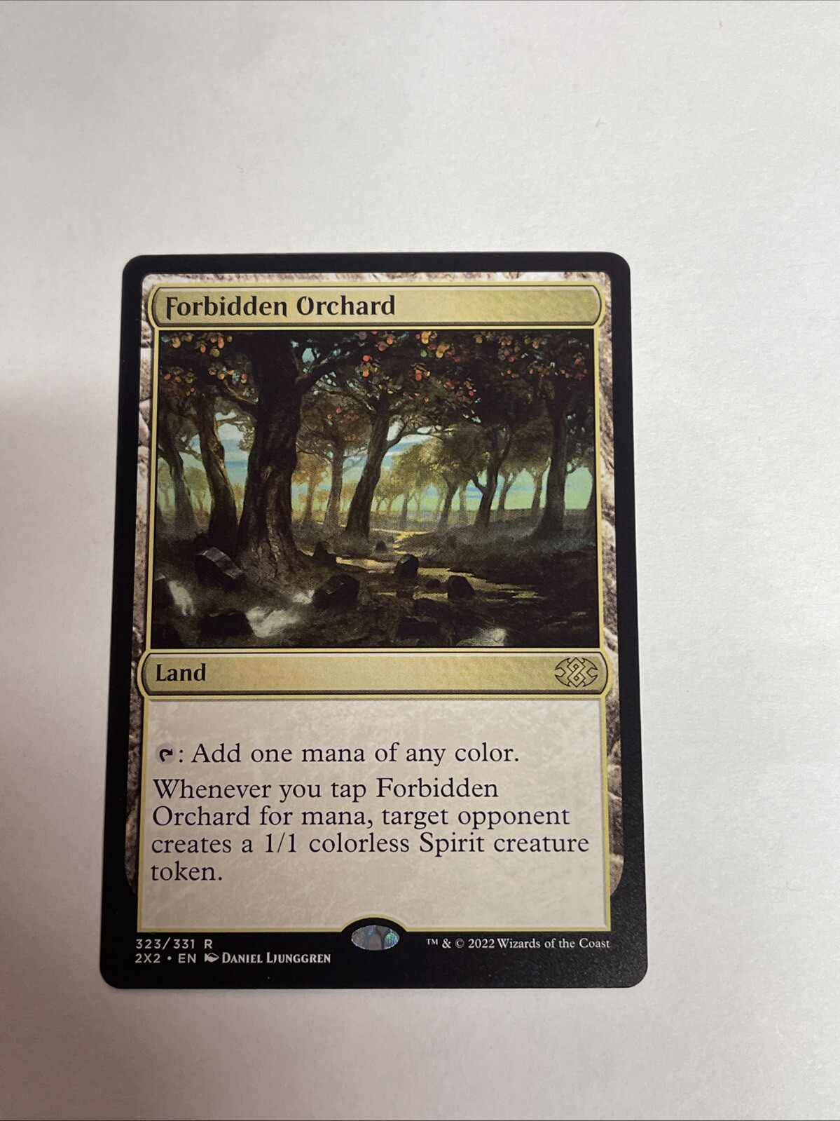 Forbidden Orchard Double Masters 2022 #323 Rare