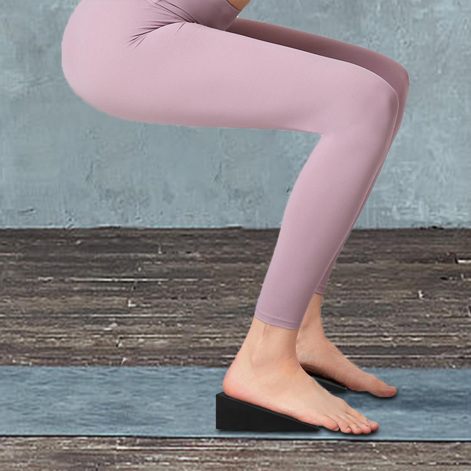 2x Yoga Wedge Squat Wedge Incline Block for Balancing Practice Home Gym