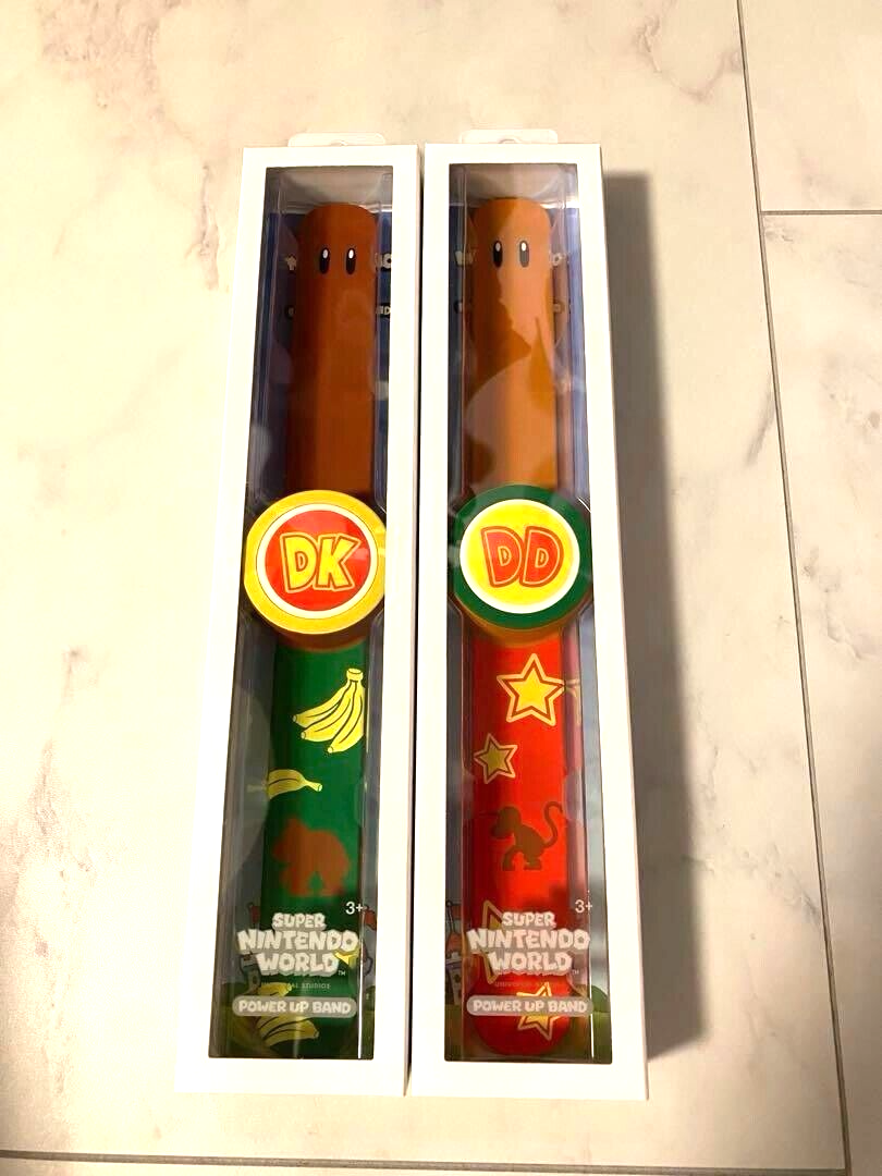 USJ Super Nintendo World Power Up Band Donkey Kong a set of