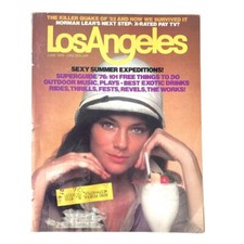 VTG Los Angeles Magazine June 1976 Actress Jacqueline Bisset Cover Photo