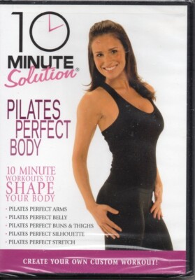 10 MINUTE SOLUTION: PILATES PERFECT BODY (DVD) ARMS BELLY BUNS THIGHS NEW SEALED