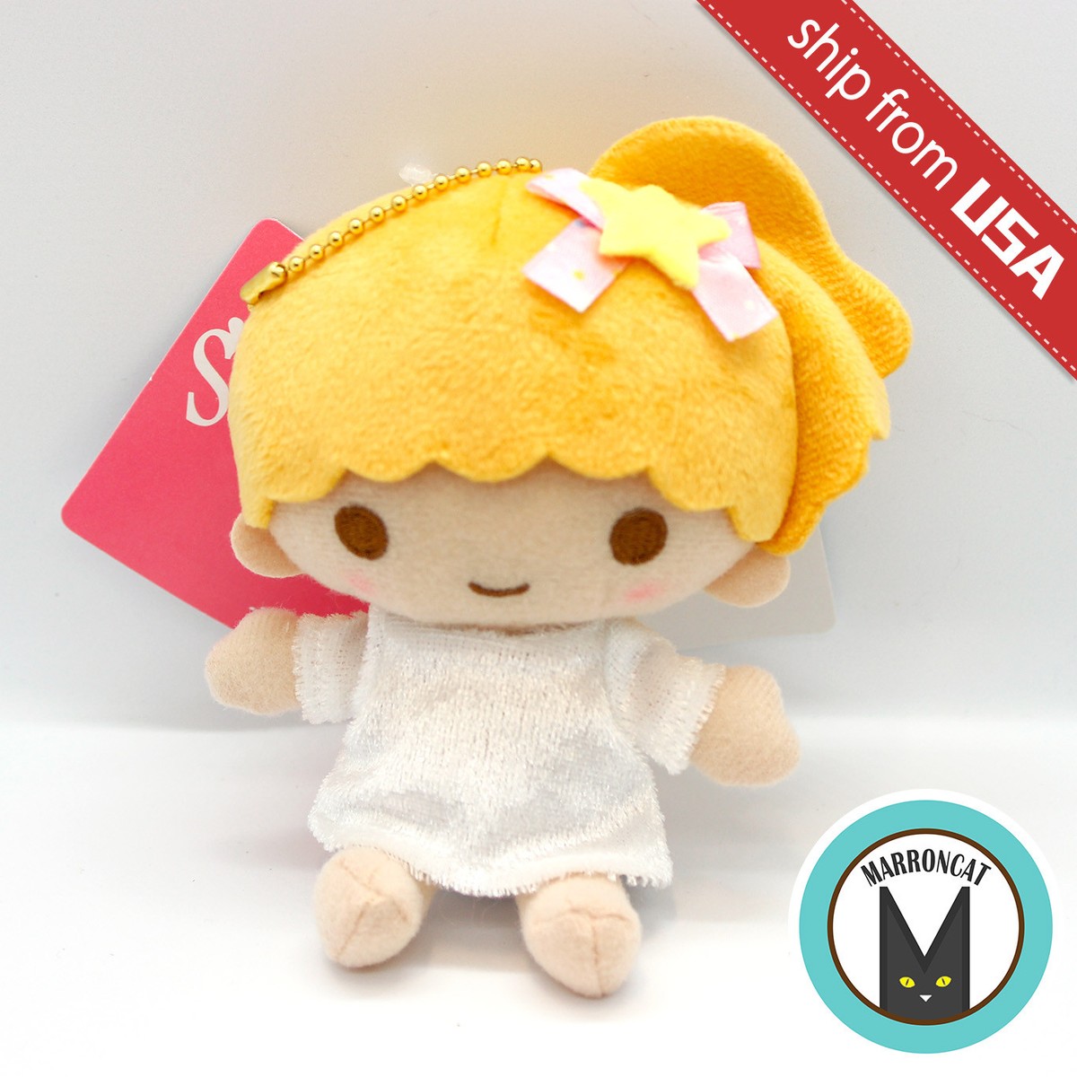 Japan Sanrio Little Twin Stars Lala Lara Starry Sky Dance Mascot 