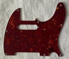 For Telecaster 1962 Stratocaster Pickup Guitar Pickguard, 4 Ply Red Tortoise