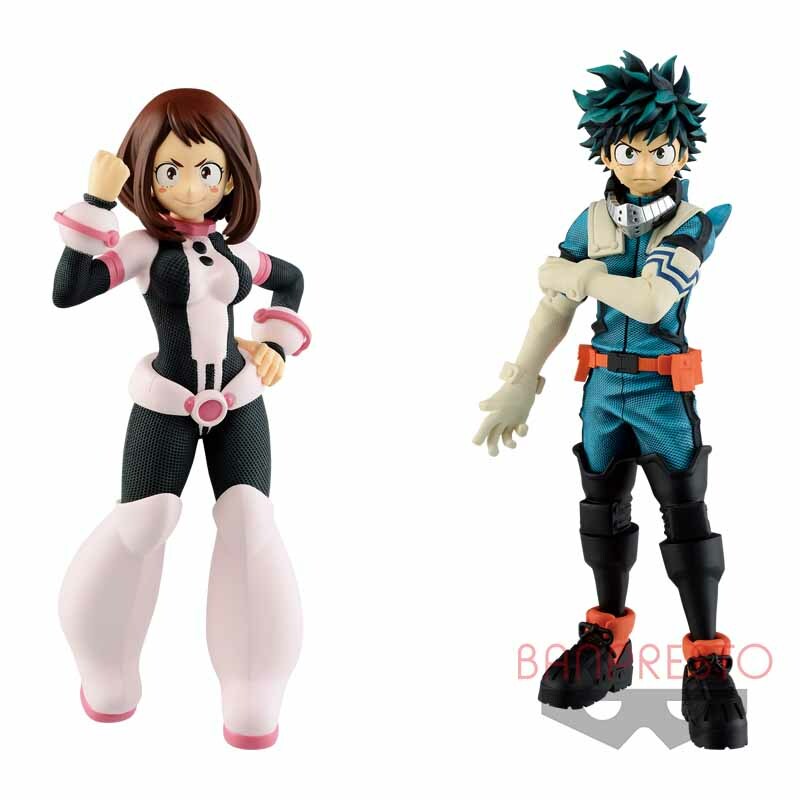 Banpresto My Hero Academia Figure Texture Izuku Midoriya Uraraka