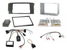 Double Din Stereo Fitting Kit+Steering Controls fits Land Rover Discovery 05-09
