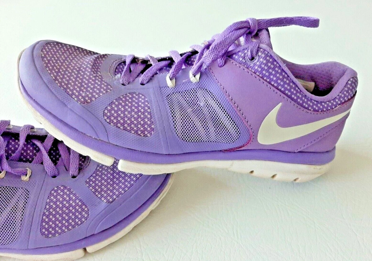 NIKE FLEX 2014 Run Size Running Shoes Purple White Training Sneaker | eBay