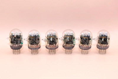 6x IN-2 ИН-2 Soviet Nixie Tubes for Clock / NOS / Tested / Same Date / 6 pcs