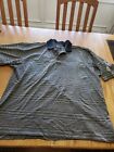 Ashworth Polo Golf Men's Xxl Double Mercerized Cotton Short Sleeve Shirt Vgc