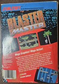 Blaster Master (Nintendo NES, 1988) completo CIB autentico come nuovo, senza segni di utilizzo