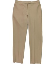 Anne Klein Womens Solid Straight Leg Dress Pants