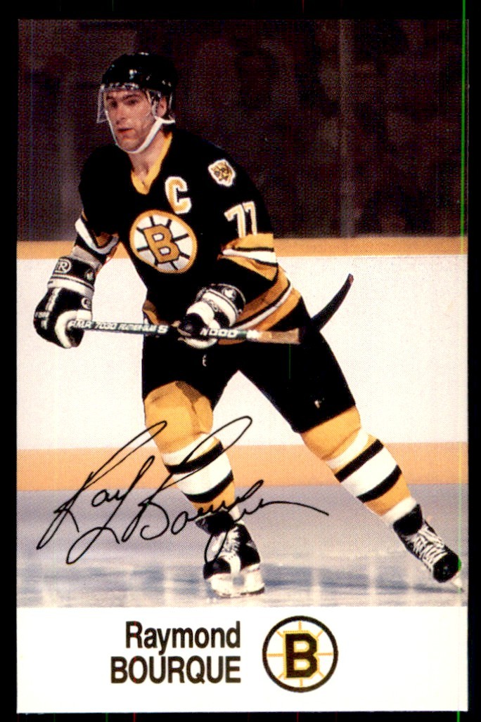 1988-89 Esso NHL All-Star Collection Raymond Bourque Boston Bruins #NNO