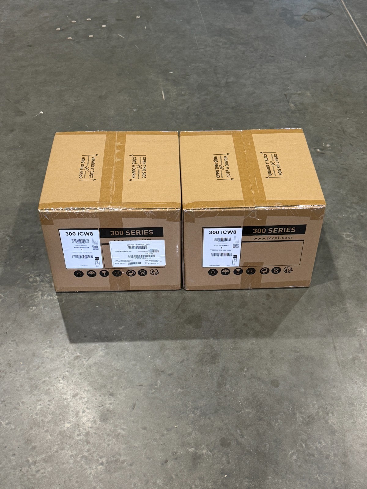 Brand New Focal 300 ICW8 8" In Wall or Ceiling 2-WAY Speaker F300ICW8 **1 PAIR**