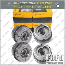 4X Intake & Exhaust Camshaft Adjuster Set L&R Fits Benz E350 C350 R350 3.5L V6