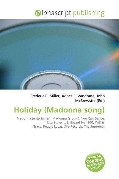 Frederic P. Miller (U. A.) | Holiday (Madonna Song) | Taschenbuch | Englisch-image