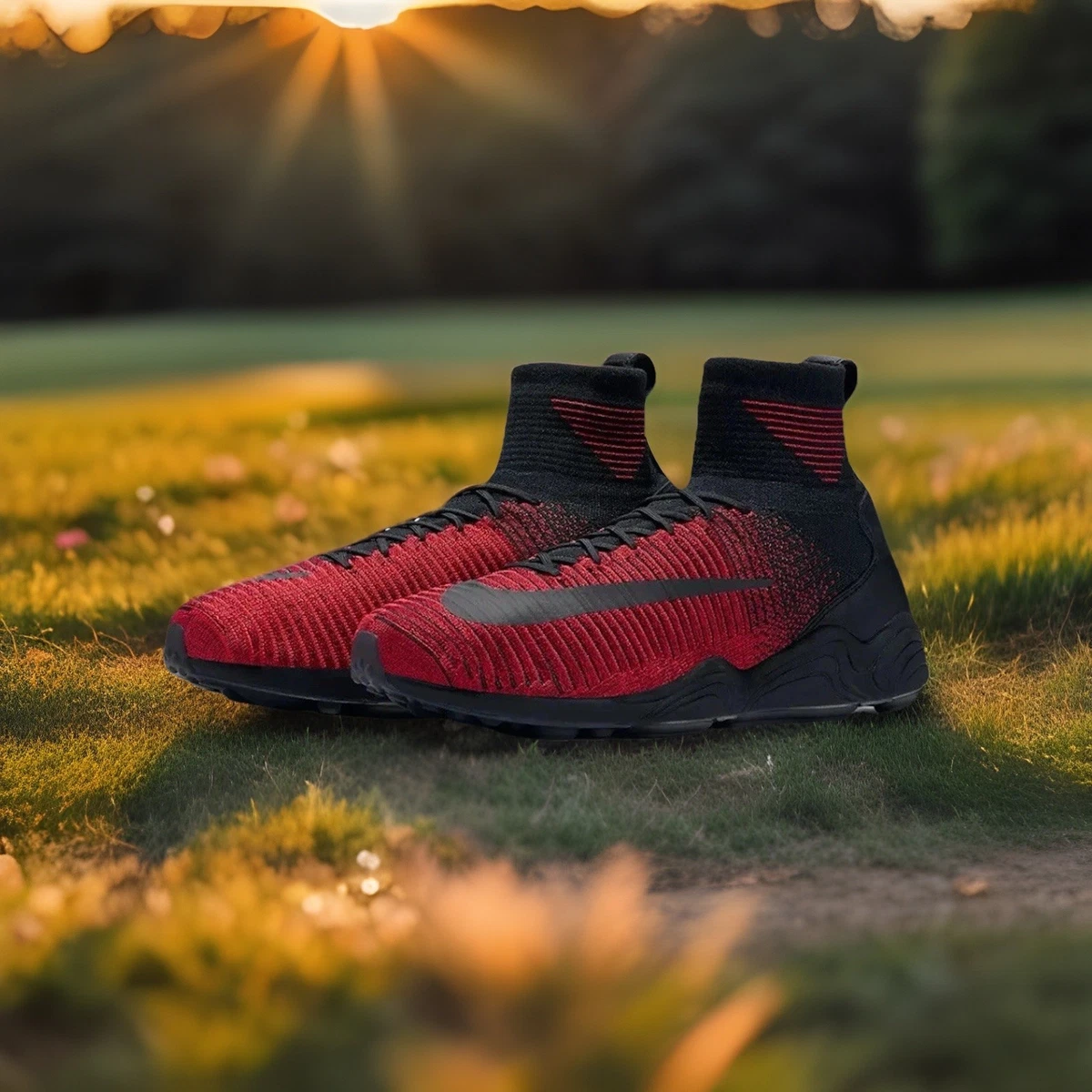 Nike Zoom Mercurial Flyknit University Red for Sale | Authenticity
