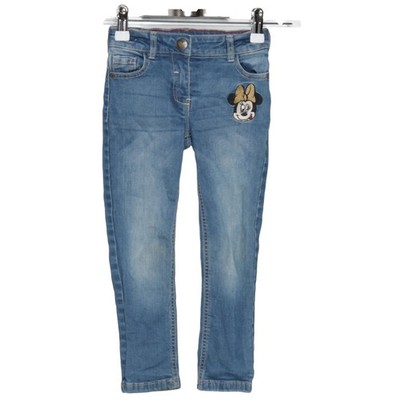 Disney, Jeans, Größe: 104, Blau, Baumwolle/Elasthan/Polyester, Einfarbig #f1V