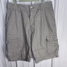 Levi  s Relaxed Baggy Cargo Shorts Light Gray Size 33