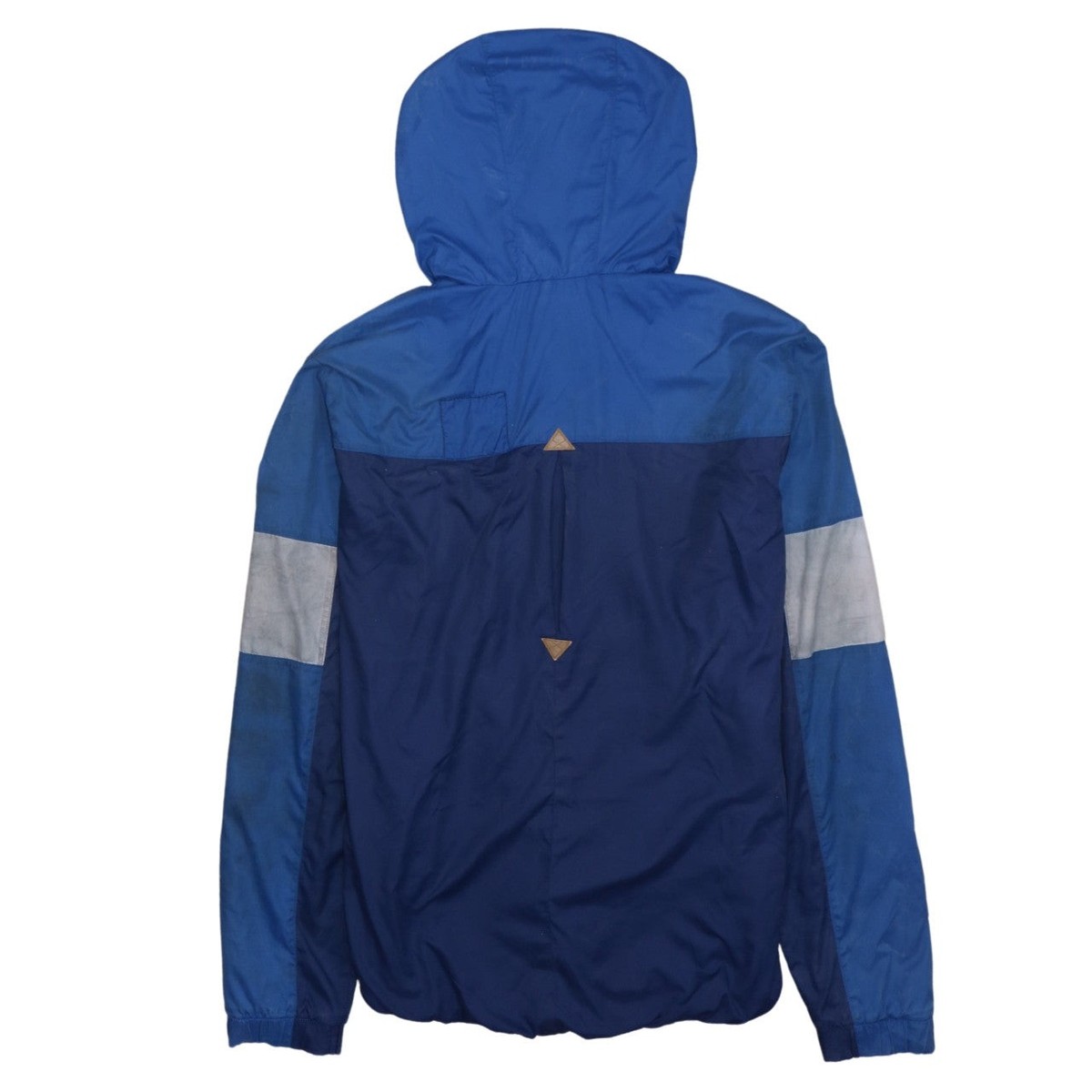 Puma Men Blue L Lightweight Hooded Full Zip Windbreaker Jacket | eBay